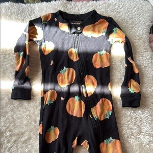 Pumpkin Print Kids One Piece
